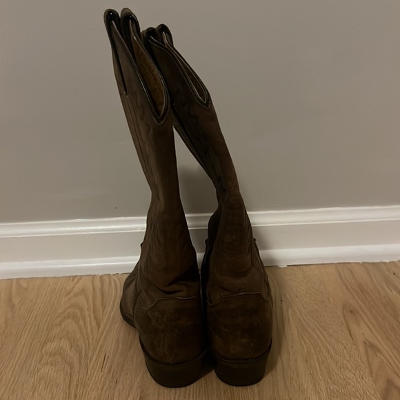 Justin leather women’s cowgirl boots - Picture 3 of 7